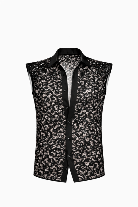 ALEMAGOU LACE SHIRT