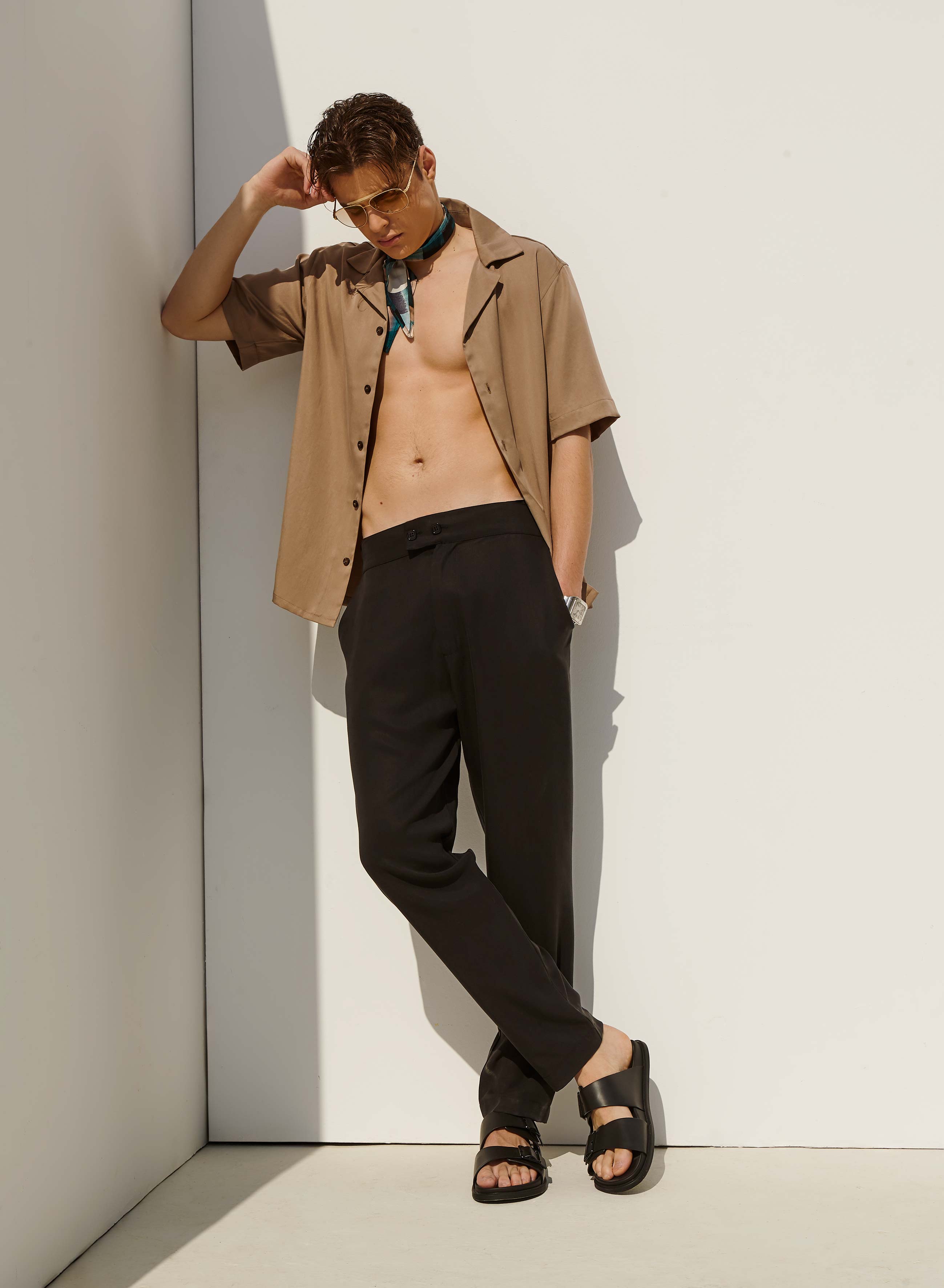 THE MYKONOS SHIRT – MOCHA