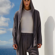 TRAVEL JACKET METAL GREY