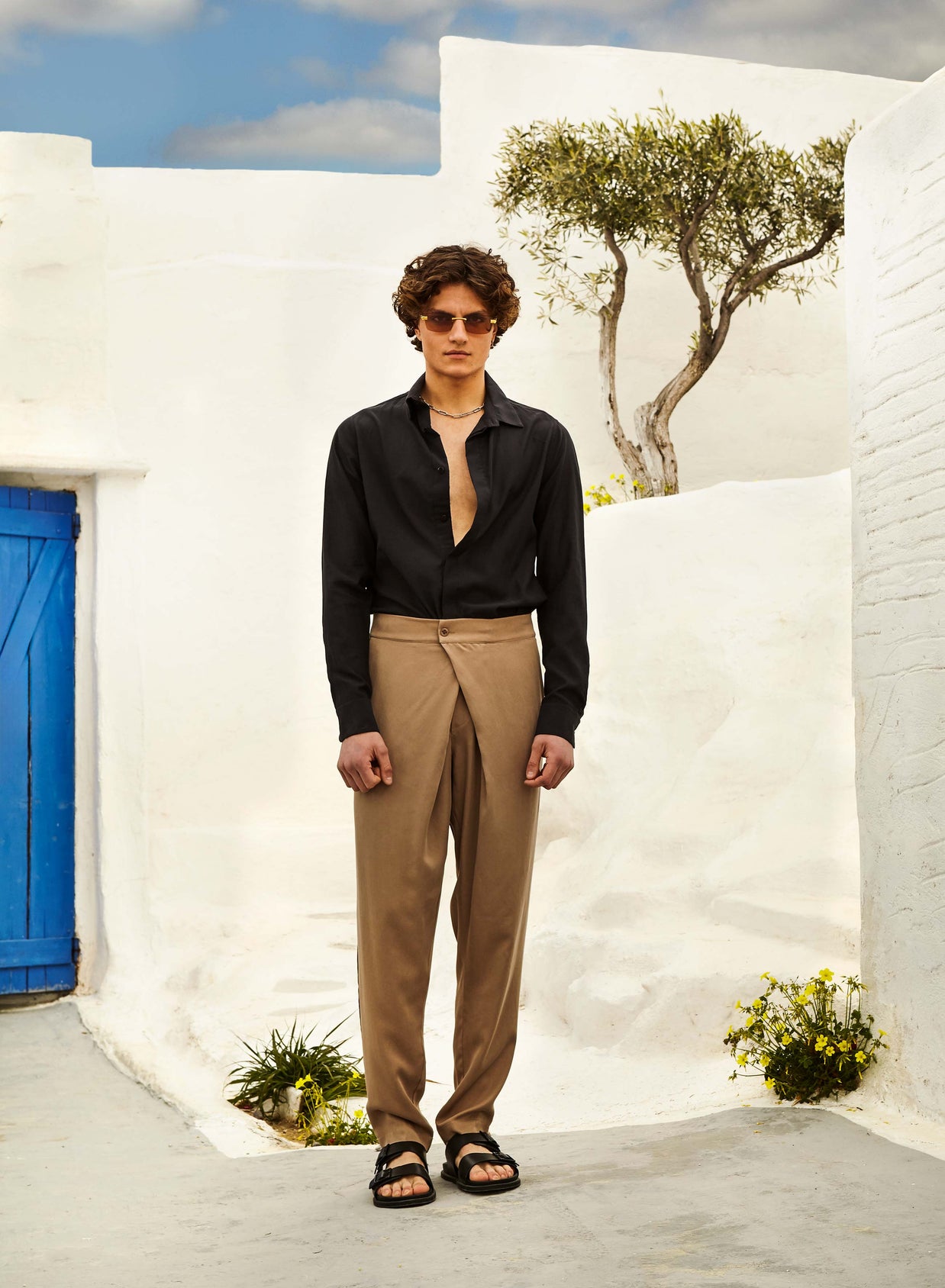 WRAP PANTS – MOCHA