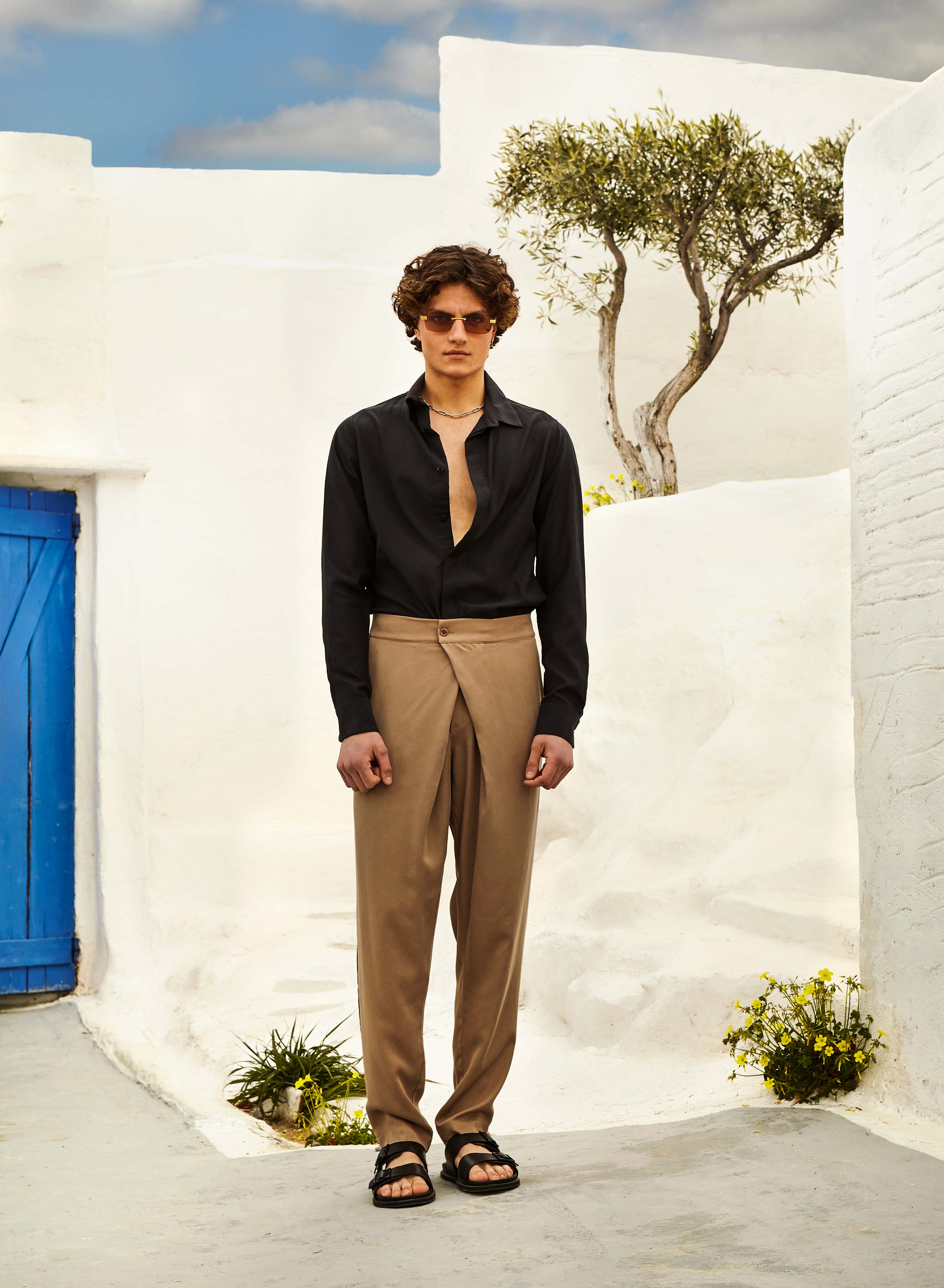 WRAP PANTS – MOCHA