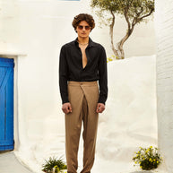 WRAP PANTS – MOCHA