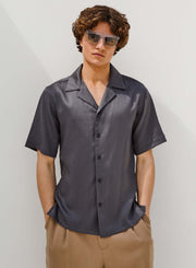 RIVIERA SHIRT - METAL GREY