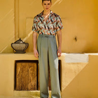 RIVIERA PALAZZO PANTS PISTACHIO GREEN