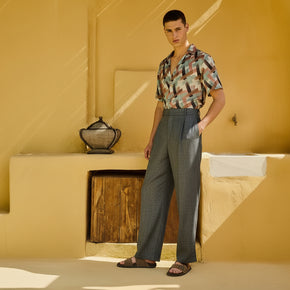 RIVIERA  PANTS METAL GREY