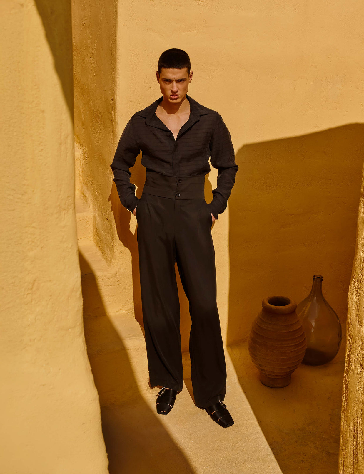 MIDNIGHT SMOKING PANTS