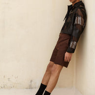 SIENNA TAILORED LINEN SHORTS