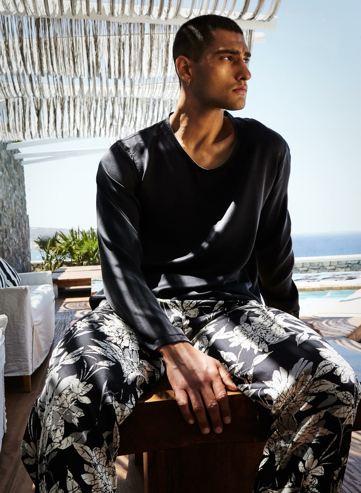 THE EROS SILK TEE
