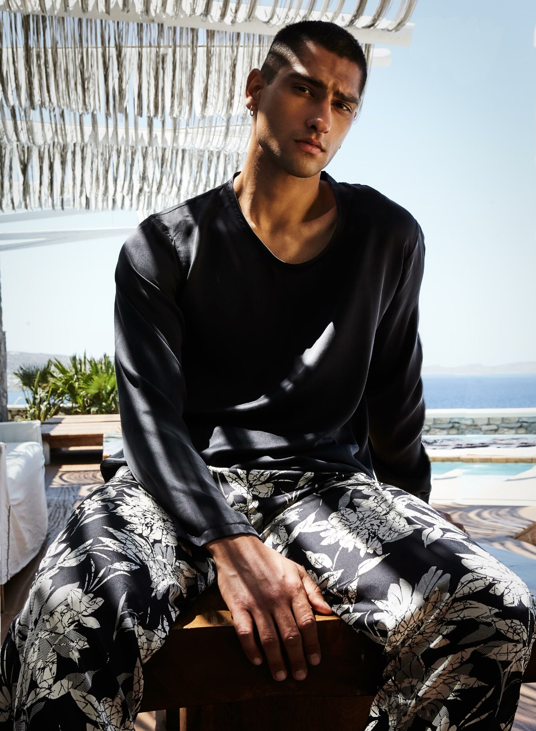 THE EROS SILK TEE
