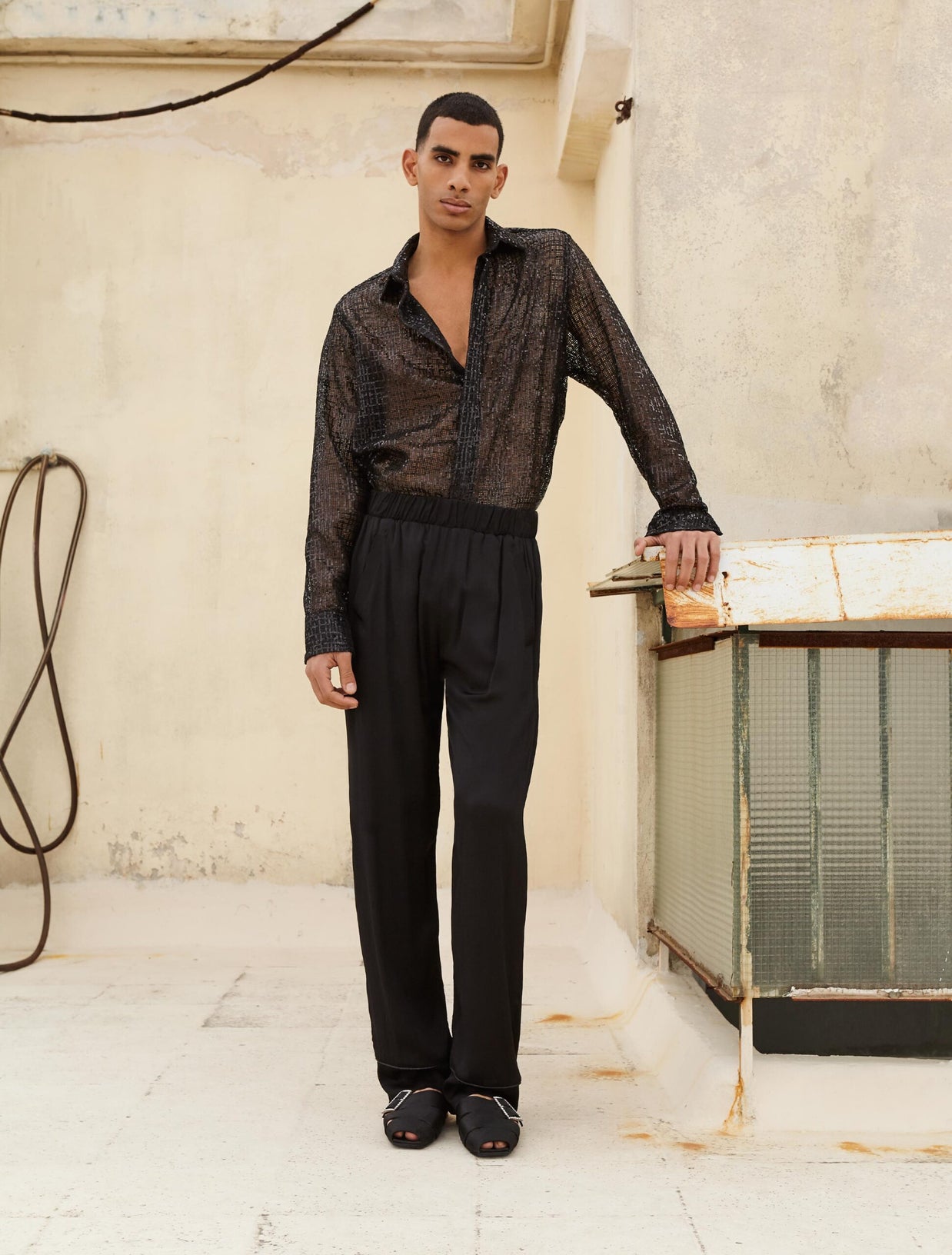 CHEMISE MIDNIGHT ÉTOILÉE