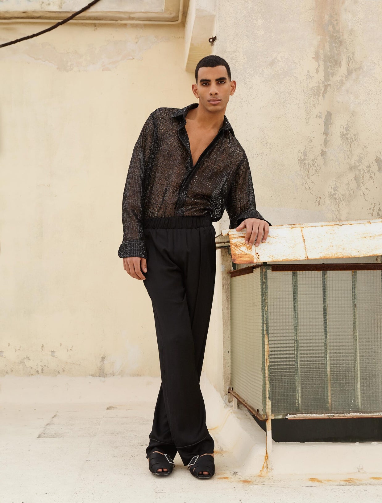 CHEMISE MIDNIGHT ÉTOILÉE