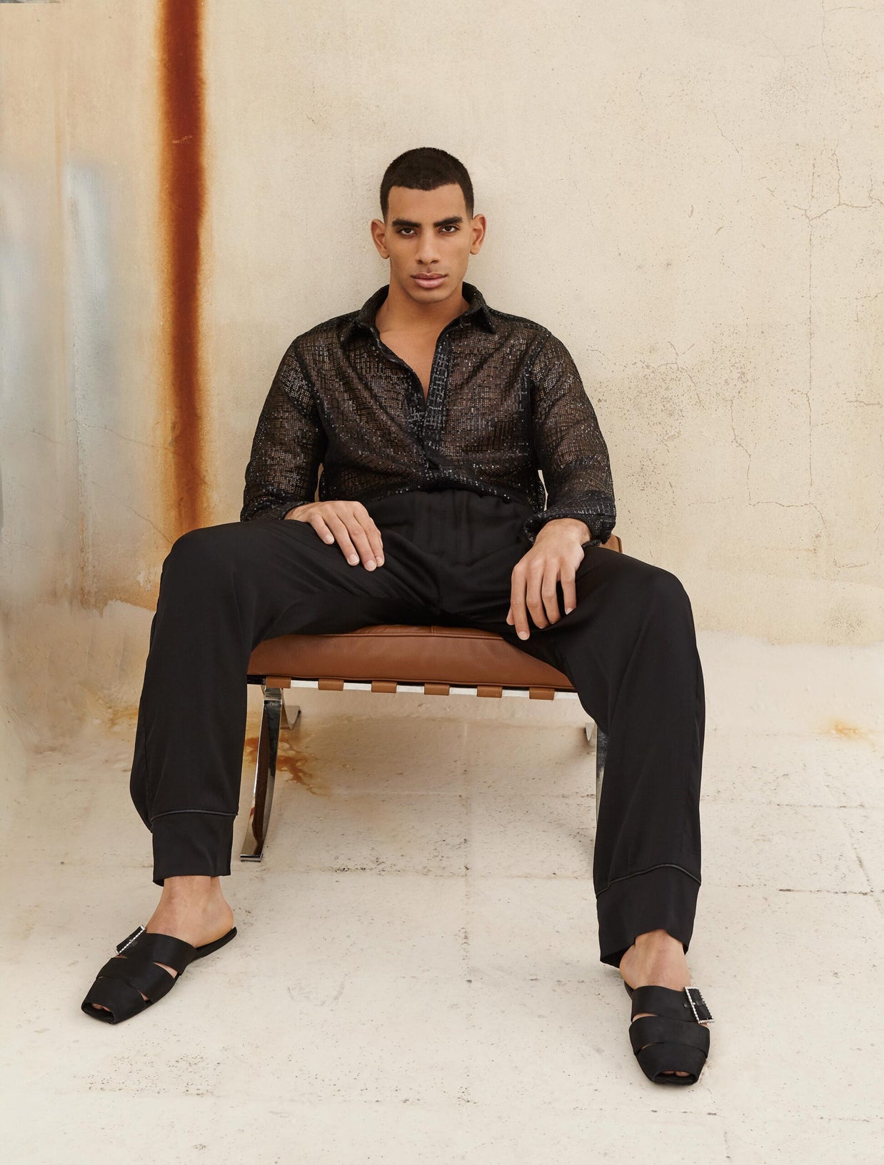 CHEMISE MIDNIGHT ÉTOILÉE