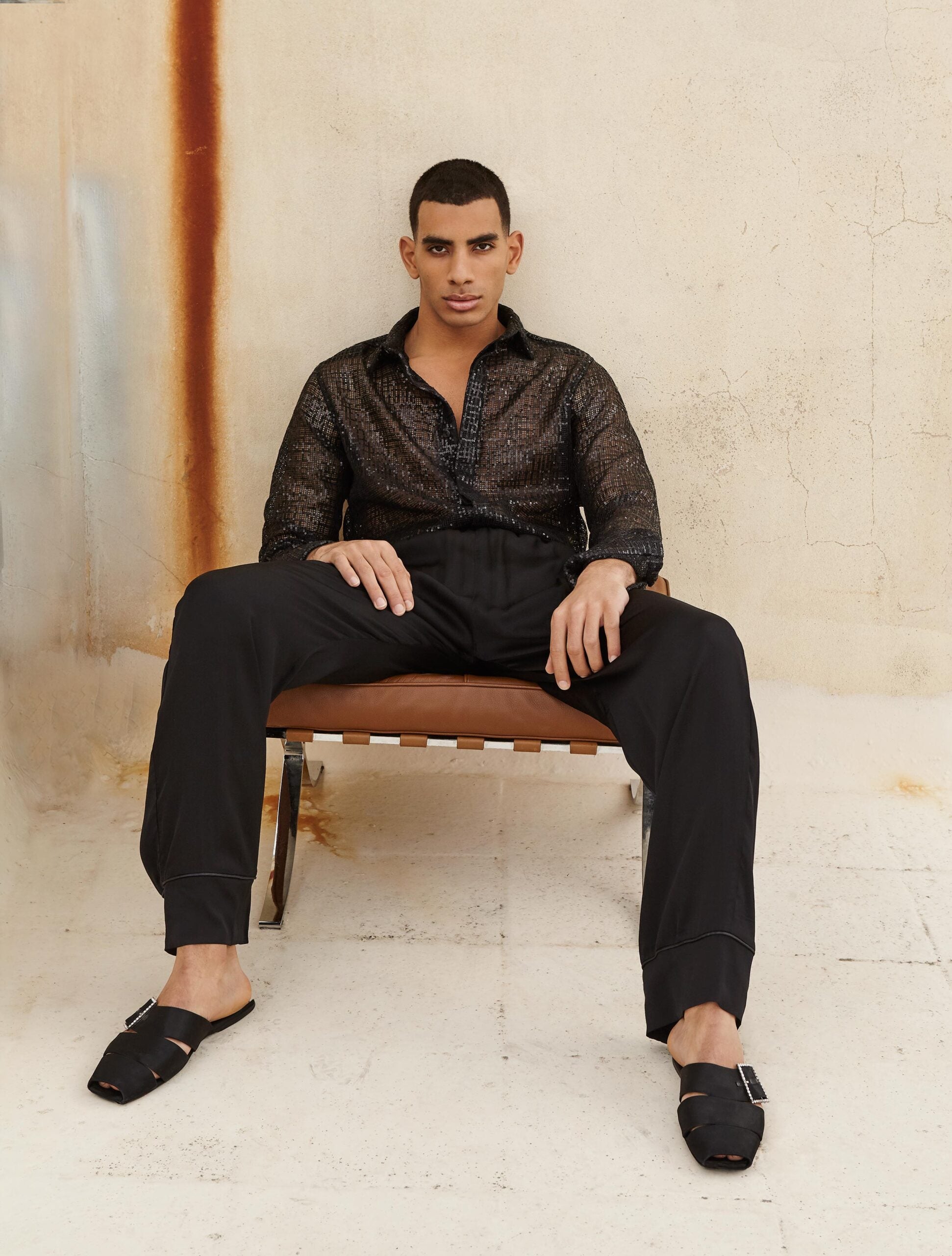 CHEMISE MIDNIGHT ÉTOILÉE