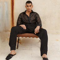 CHEMISE MIDNIGHT ÉTOILÉE