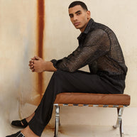 CHEMISE MIDNIGHT ÉTOILÉE