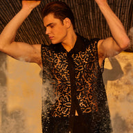 ALEMAGOU LACE SHIRT