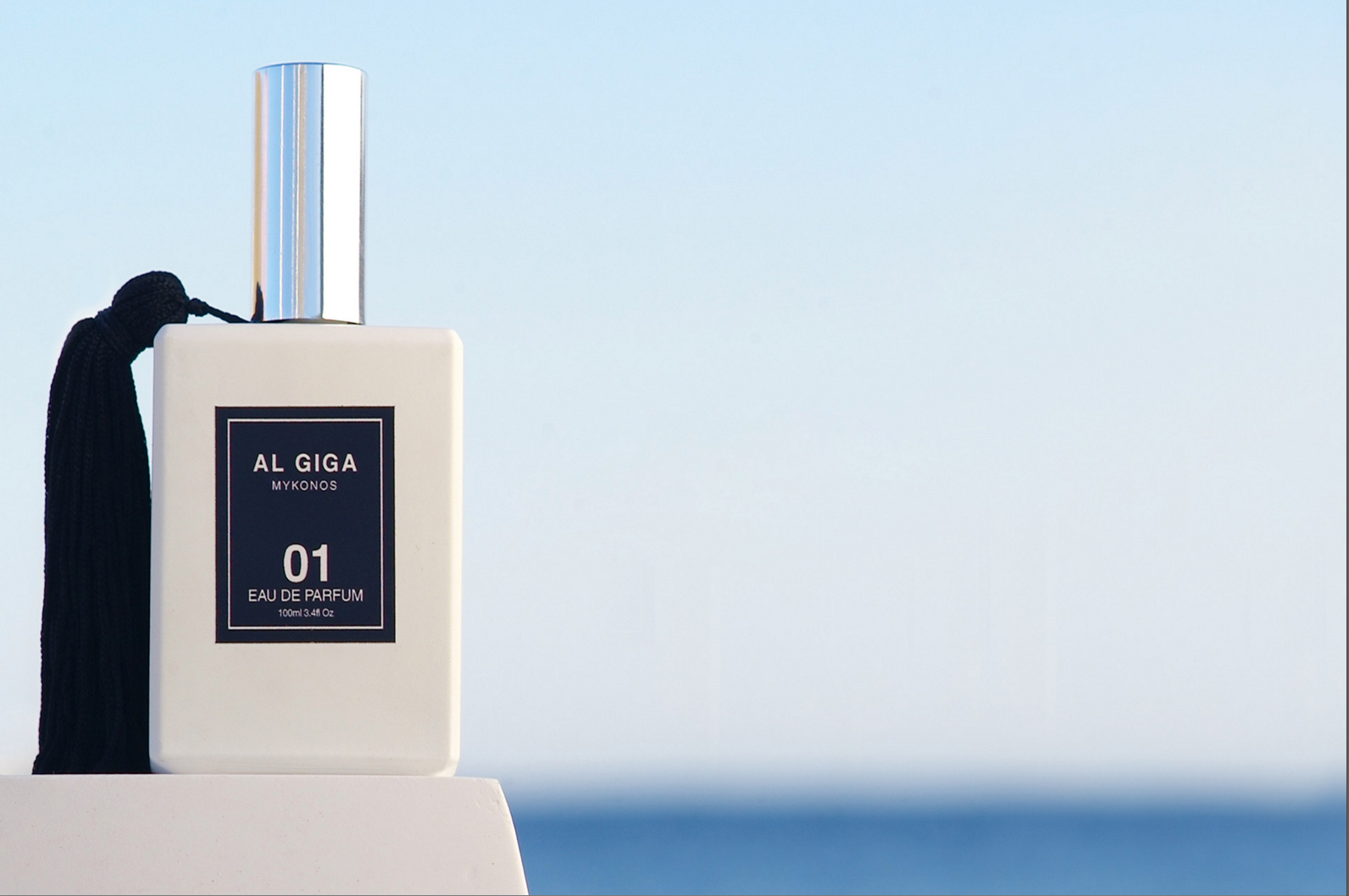 AL GIGA MYKONOS 01 — White Edition Eau de Parfum · 100ml