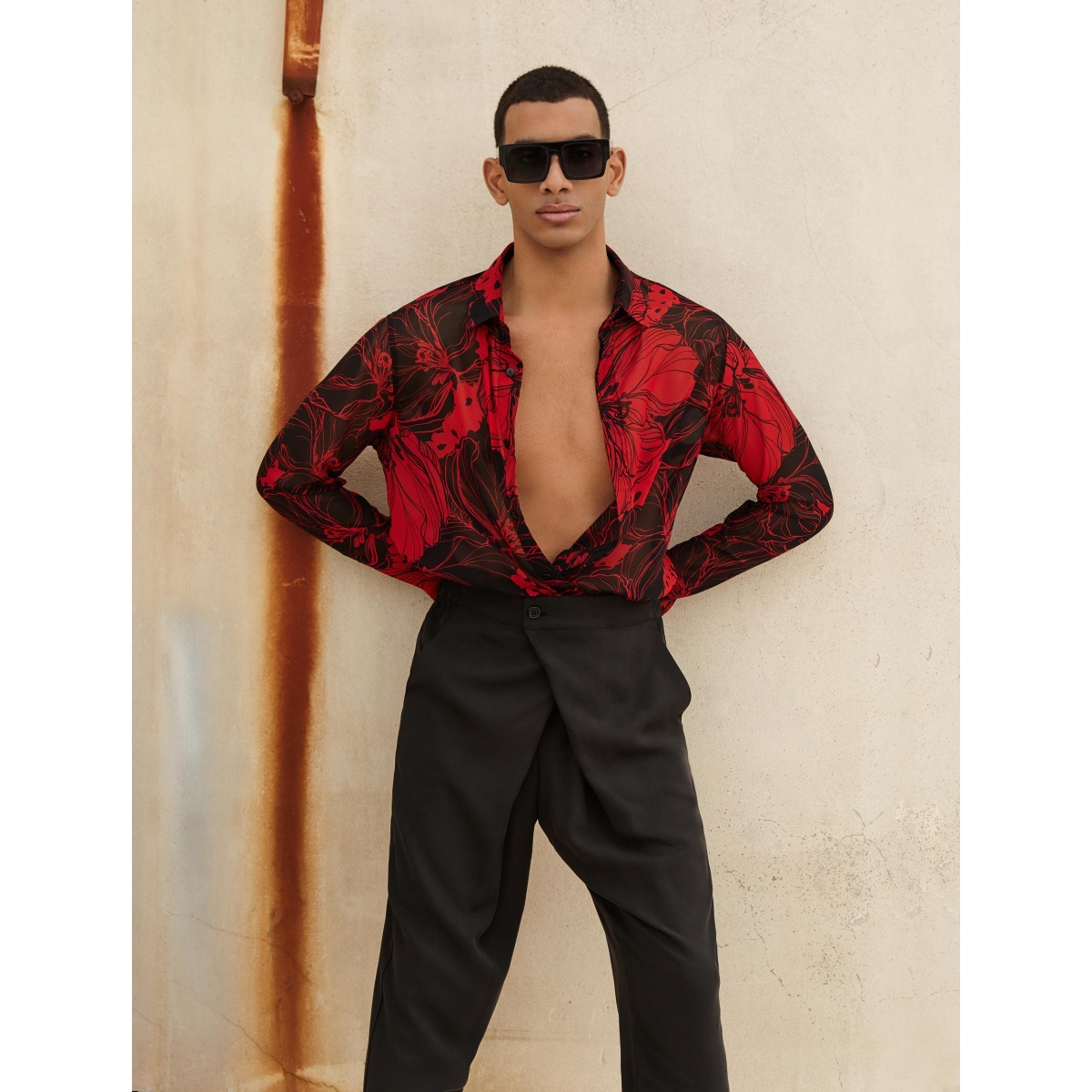 NOIR ROUGH ORCHID SHIRT