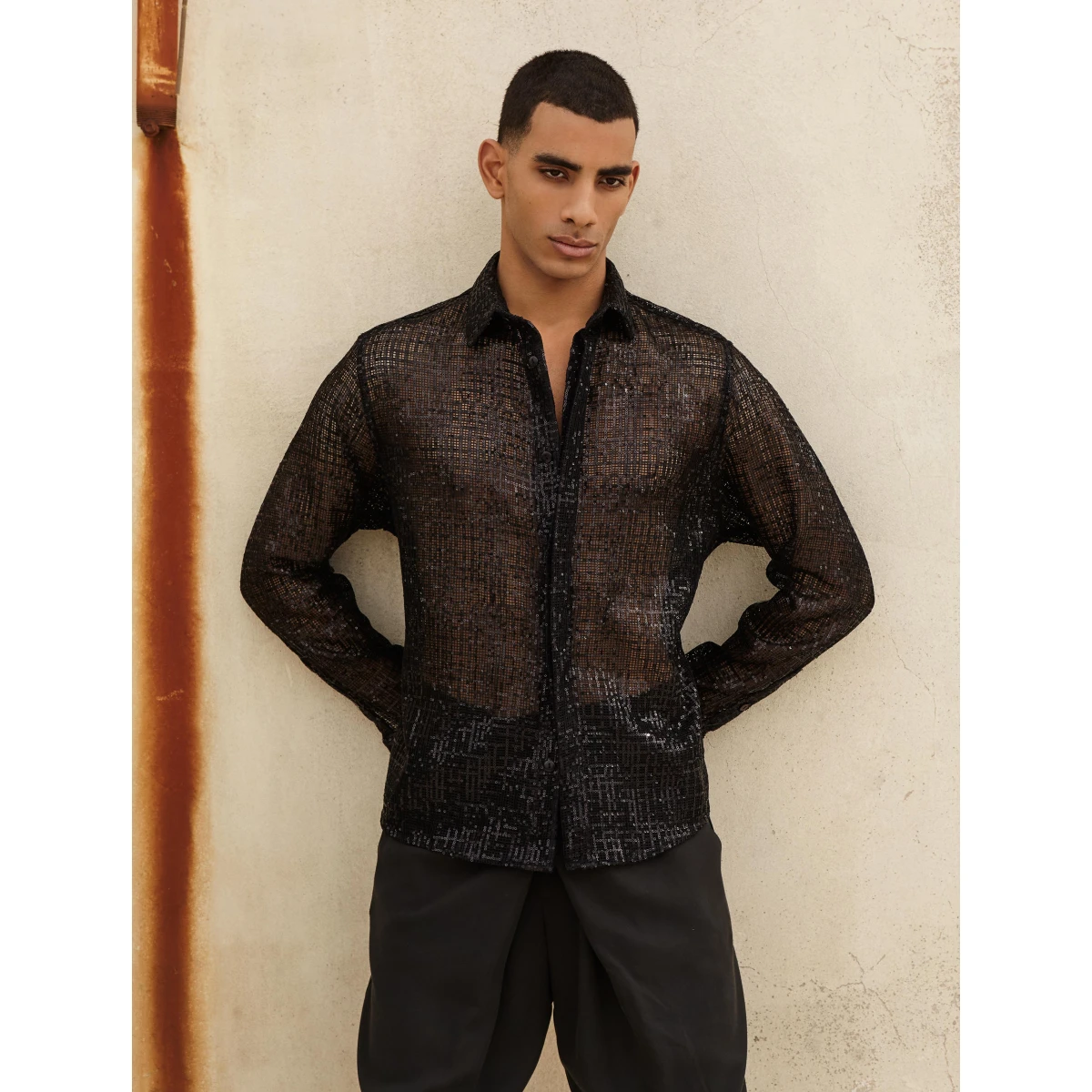 CHEMISE MIDNIGHT ÉTOILÉE